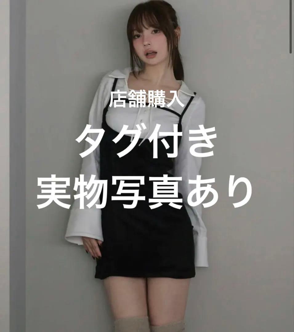 タグ付き写真添付Betty velour mini dress andmary