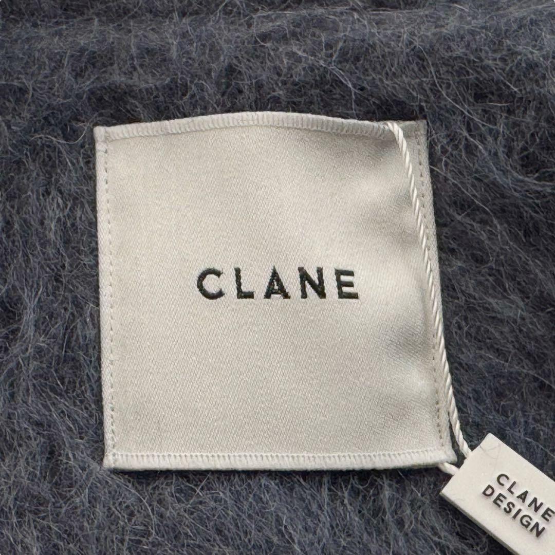 CLANE クラネ LONG SHAGGY SULLEY COAT ブルー