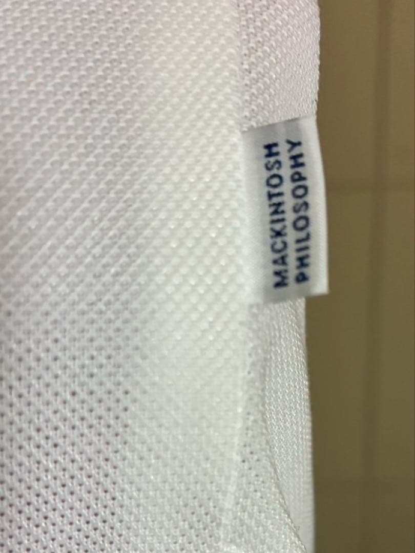 【新品・未使用】マッキントッシュ フィロソフィー　トロッターボタンダウンポロ38