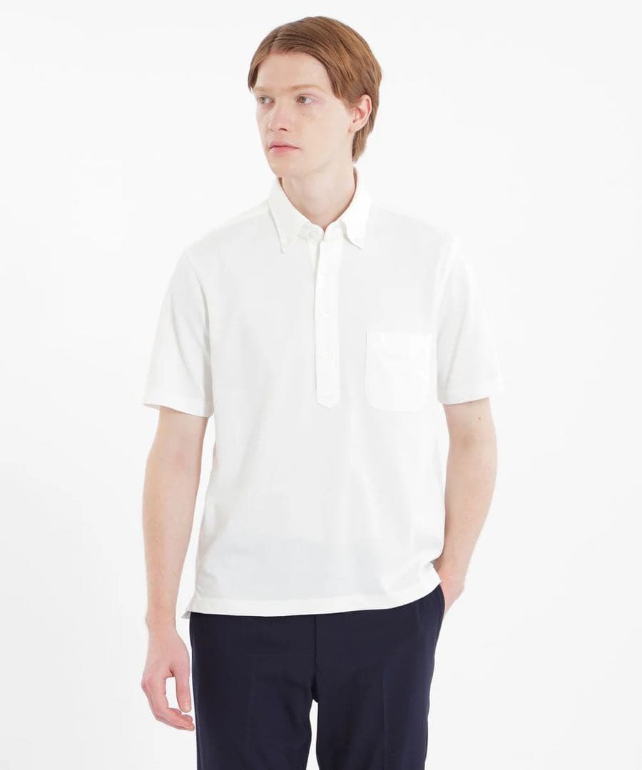 【新品・未使用】マッキントッシュ フィロソフィー　トロッターボタンダウンポロ38