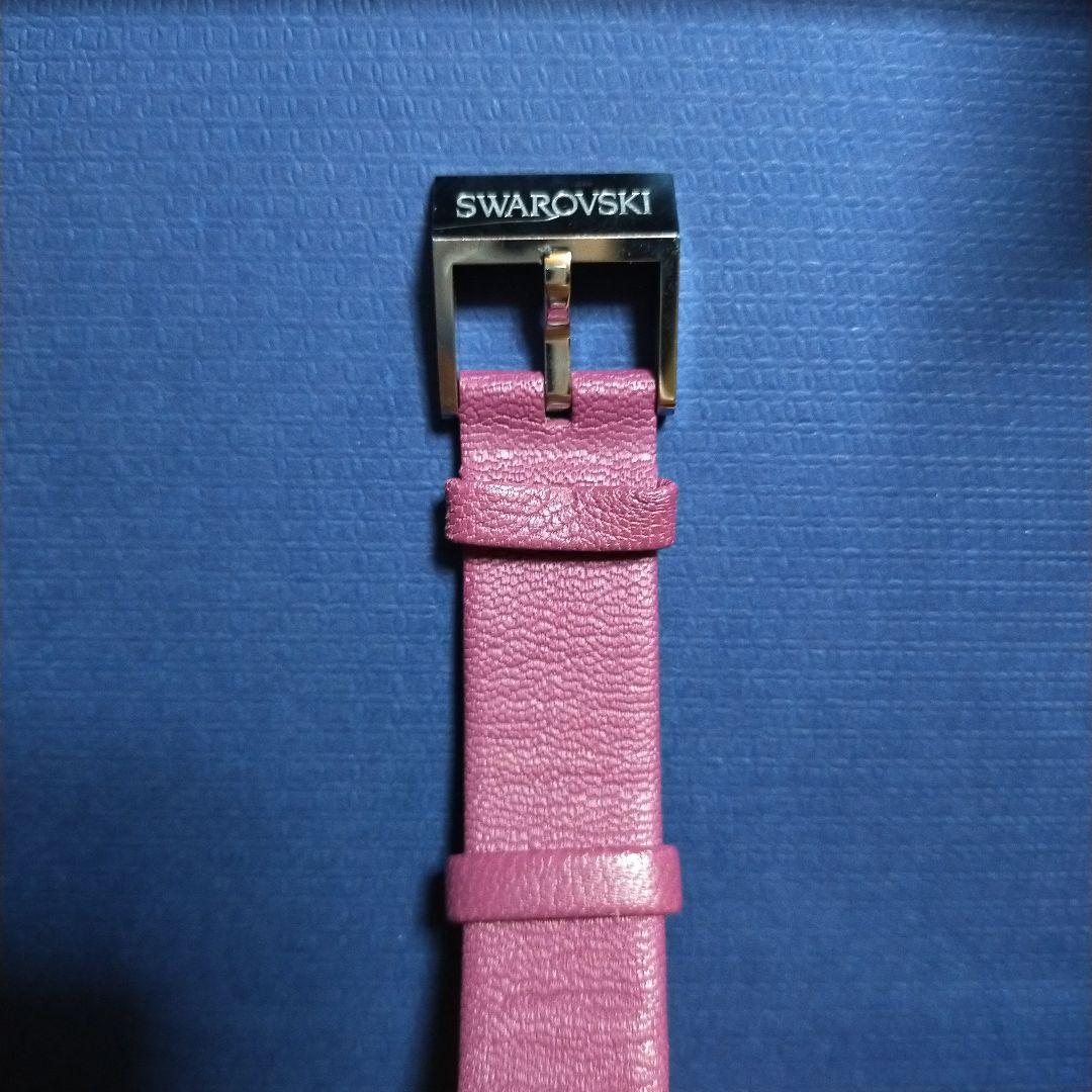 Swarovski スワロフスキー 腕時計 ピンクバンド ジュエリーウォッチ
