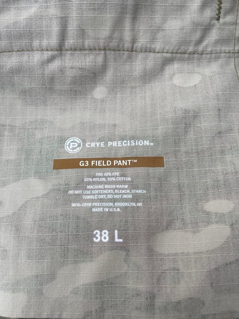米軍実物　CRYE Precision マルチカム G3 フィールドパンツ
