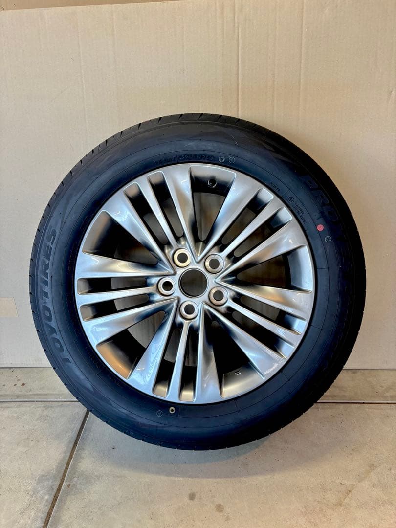 【T.B様】【新車外し】40系アルファード 純正ホイール付タイヤセット