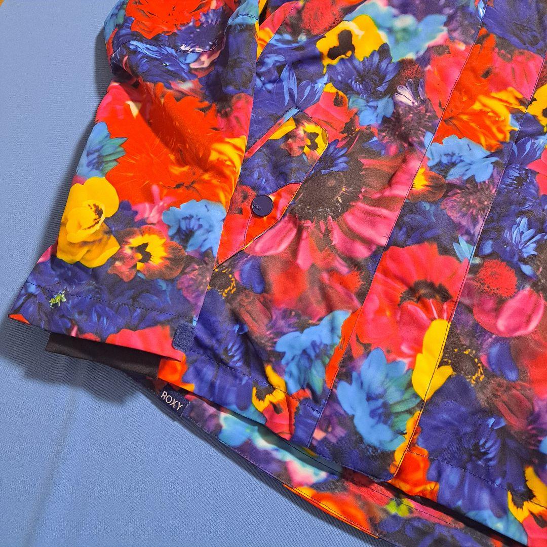 値下げ【美品】ROXY蜷川実花コラボ　スノボウェア スノーボードウェア女性　花柄