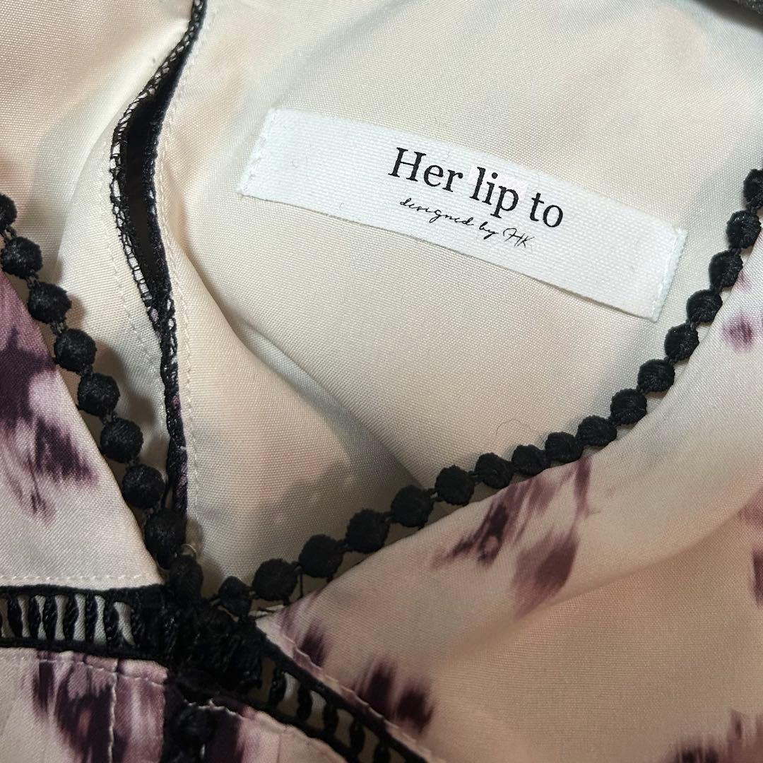 ワンピース Grasse Floral Pleated Dress