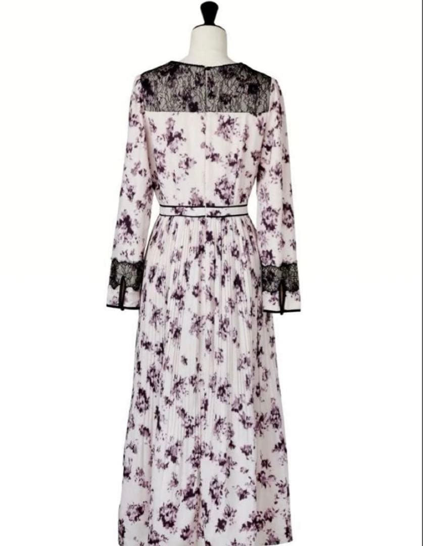 ワンピース Grasse Floral Pleated Dress