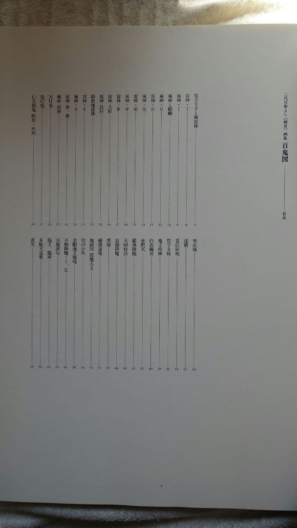 百鬼図　三代目彫よし「刺青」画集