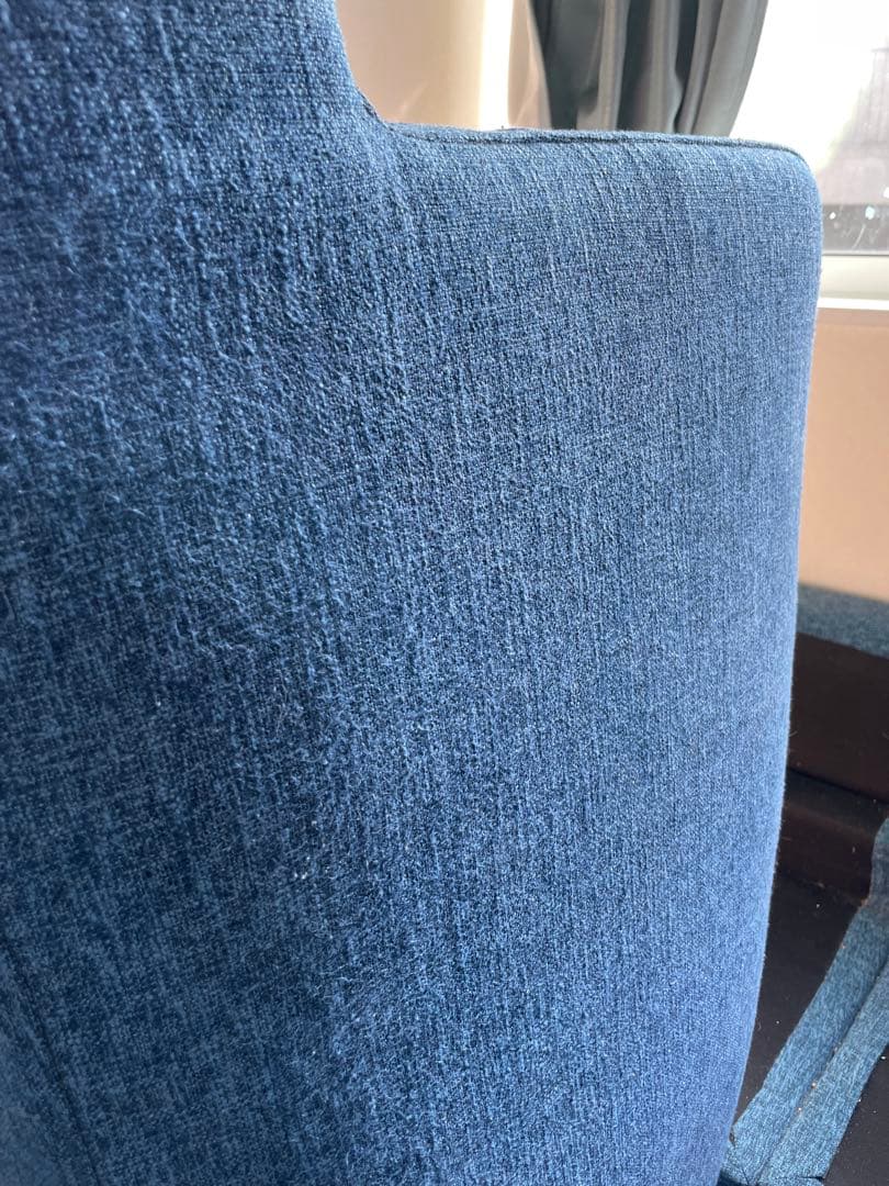 【引取り限定】3人掛けカウチソファ ハイバックソファLOWYA