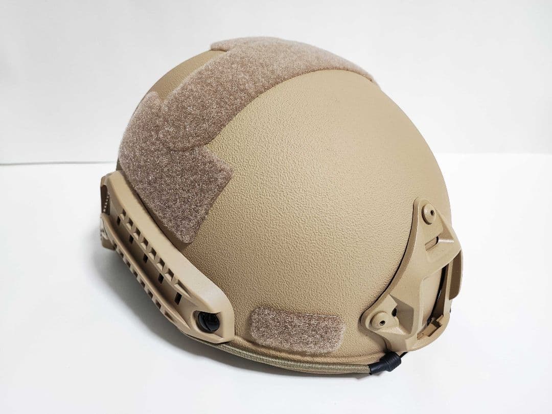 JJW製 NIJ レベル3A Fast 防弾ヘルメット TAN 艶有り塗装