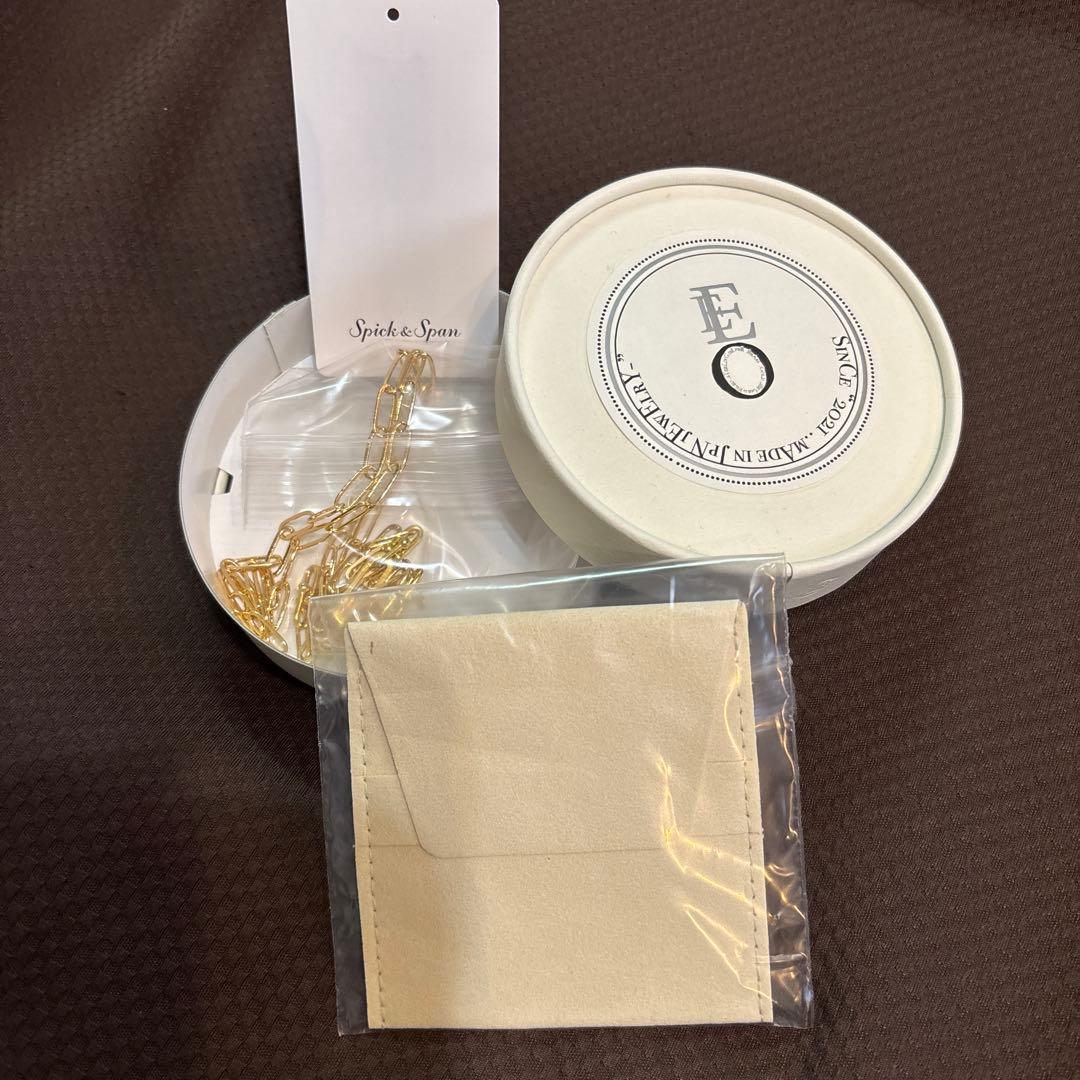 スピックアンドスパン イオ 2wayロングネックレス 新品未使用タグあり