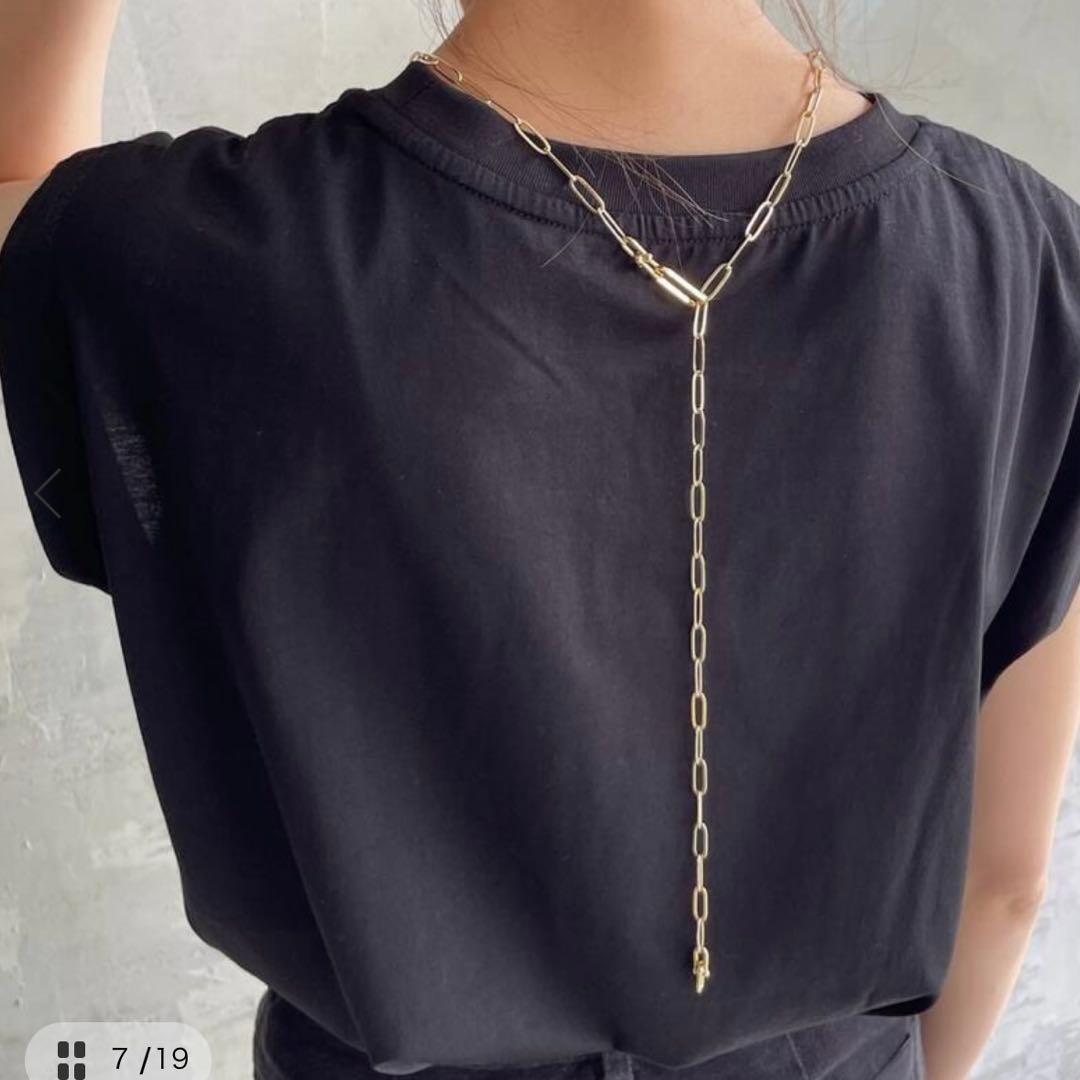 スピックアンドスパン イオ 2wayロングネックレス 新品未使用タグあり