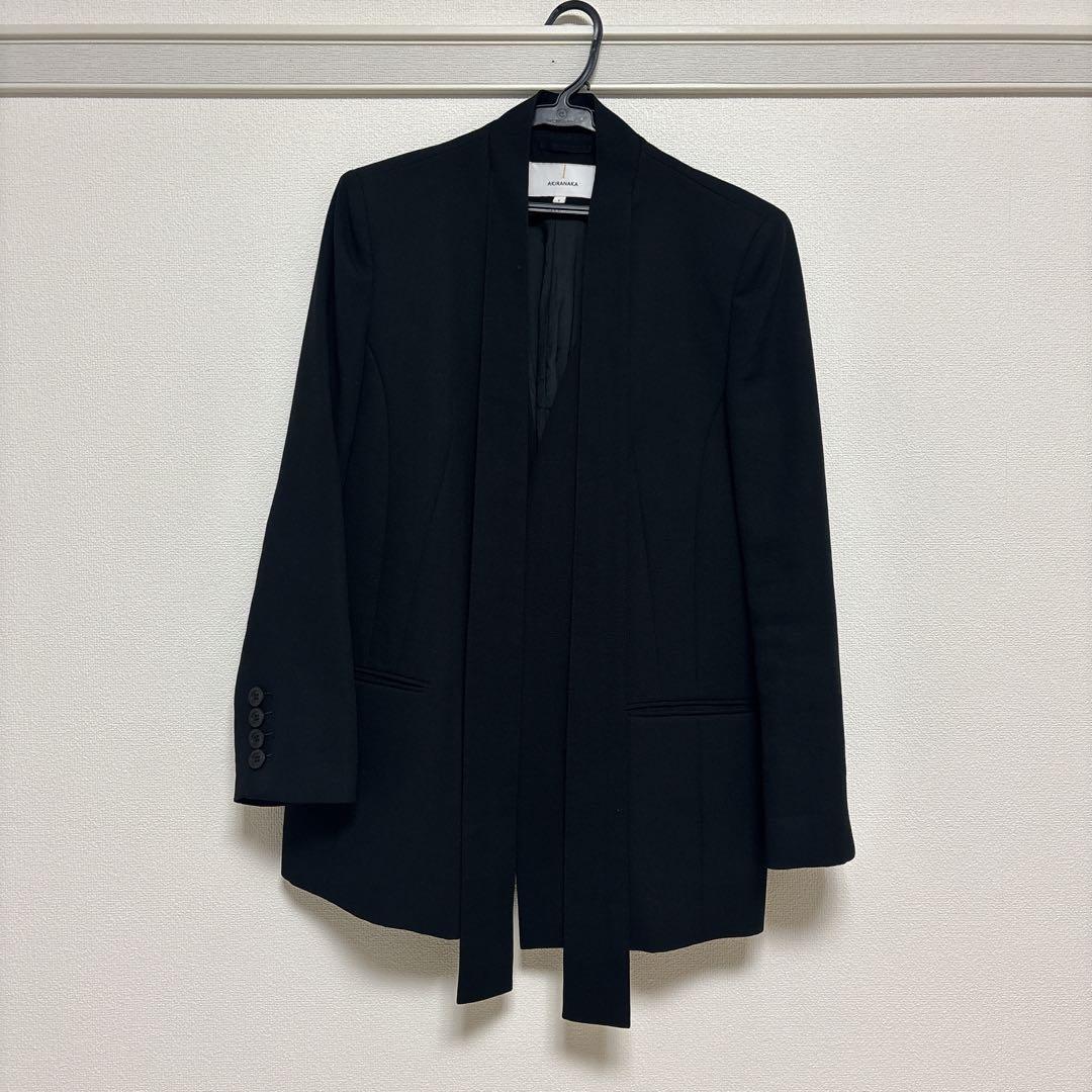 AKIRANAKA アキラナカ ジャケット サイズ1 ボウタイ タイカラー