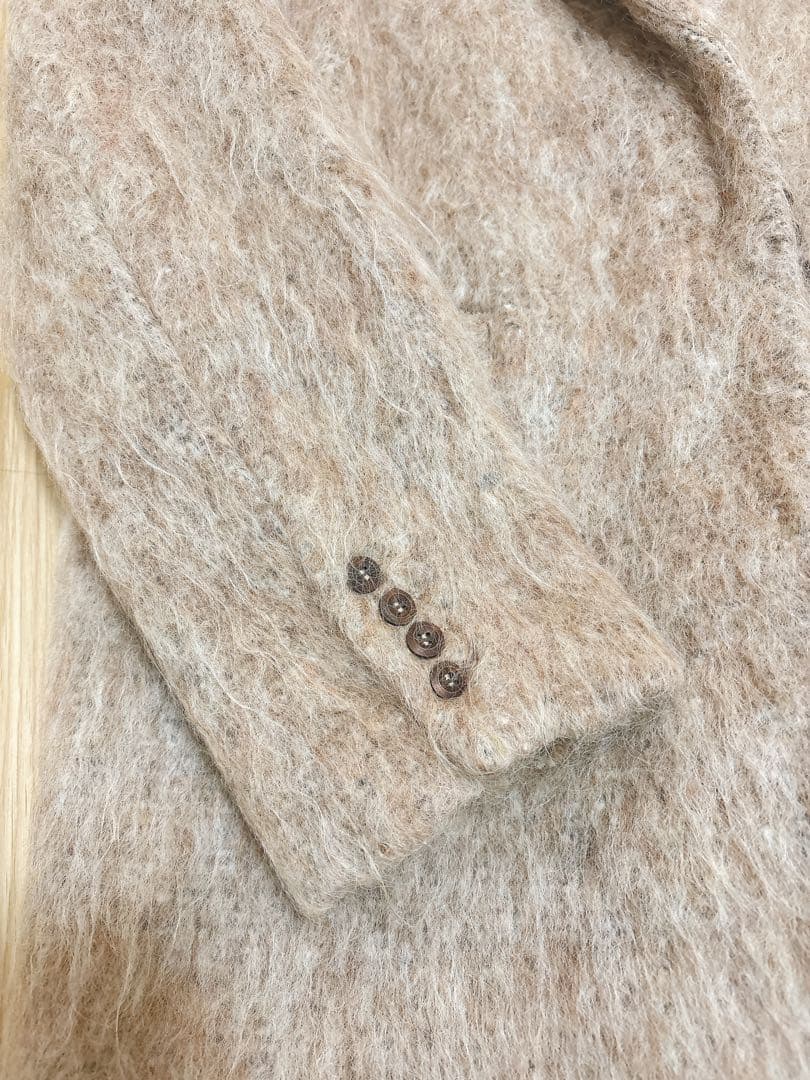 sachat アウター チェスターコート ジャケット シャギー