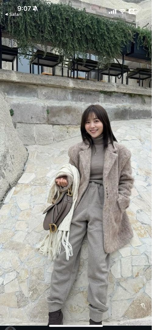 sachat アウター チェスターコート ジャケット シャギー