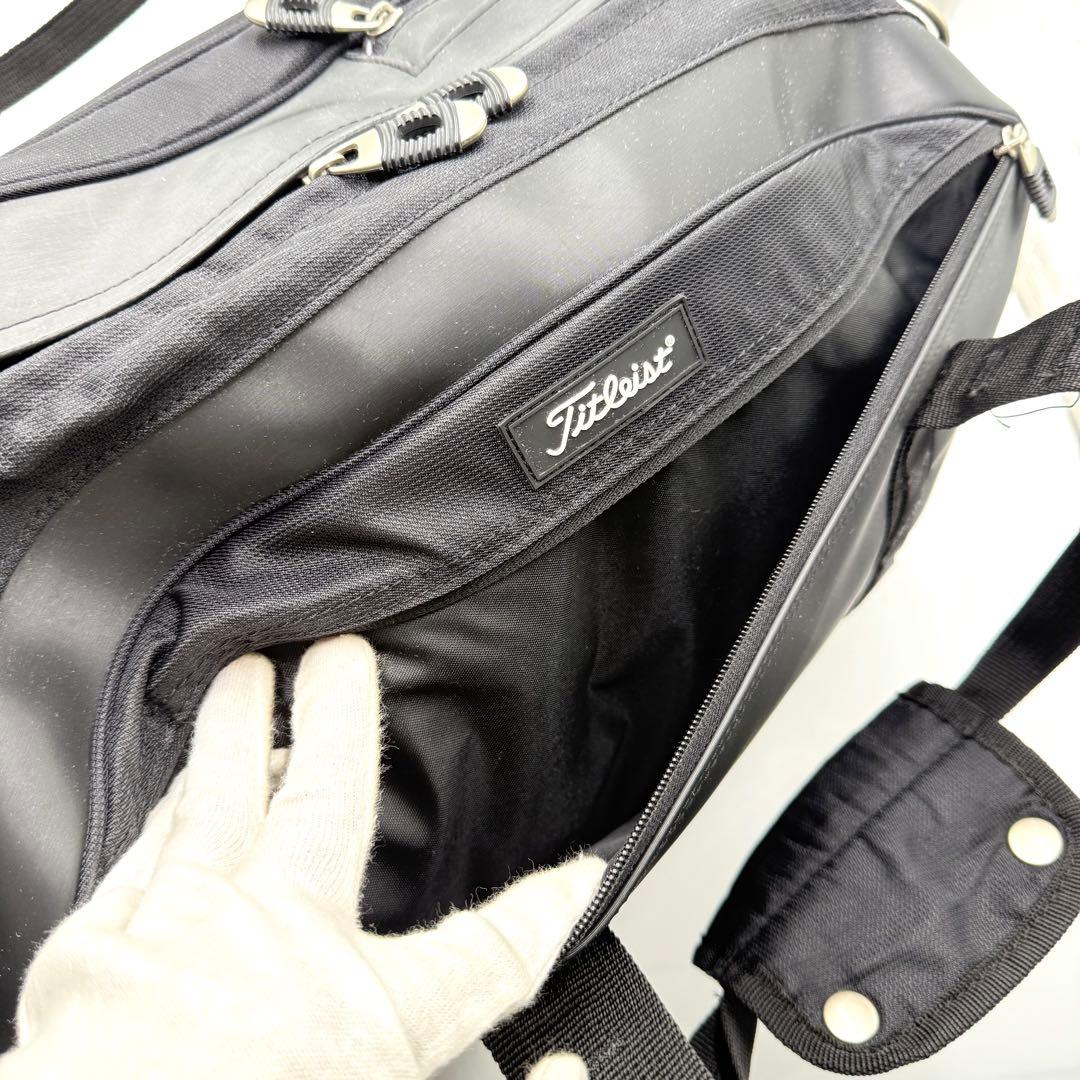 Titleist×タイトリスト 二層式2WAY ゴルフ ショルダーボストンバック
