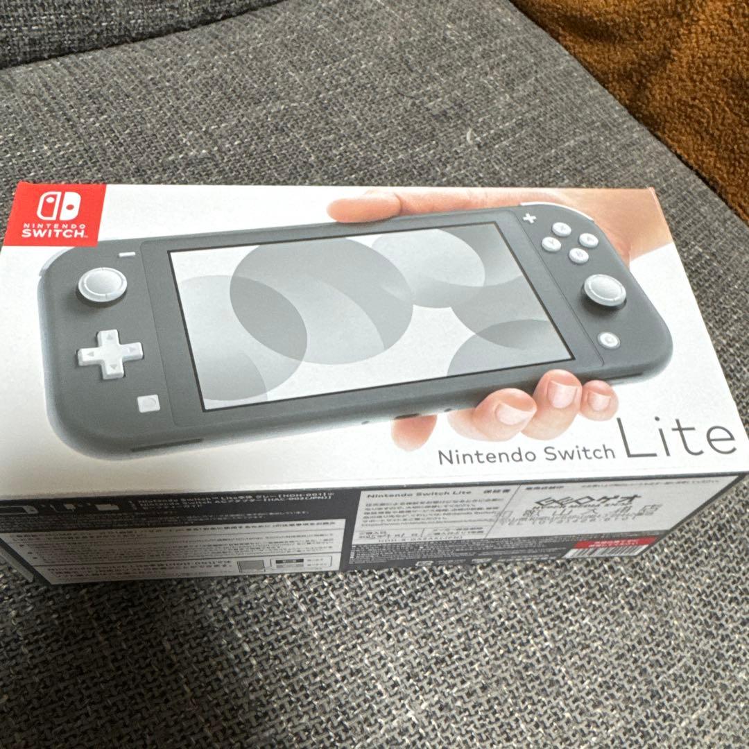 TCGNintendo Switch Lite グレー本体新品未使用