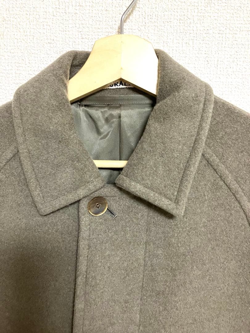 美品AURALEE（オーラリー ）　SOUTIEN COLLAR COAT
