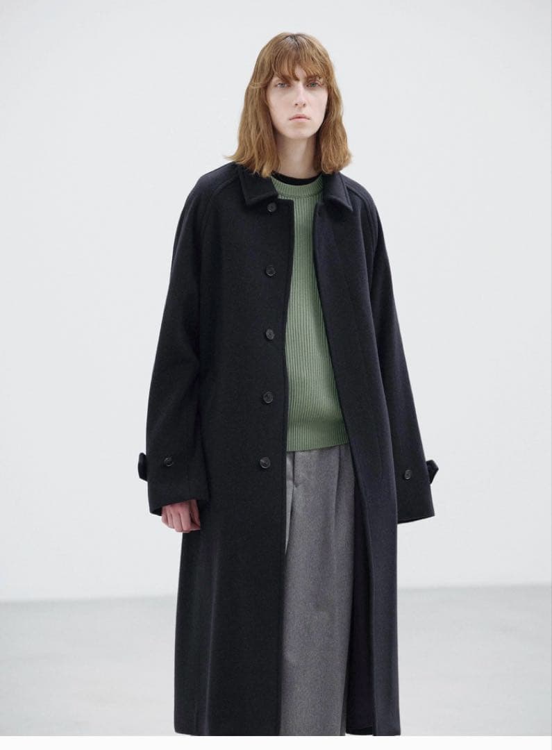 美品AURALEE（オーラリー ）　SOUTIEN COLLAR COAT