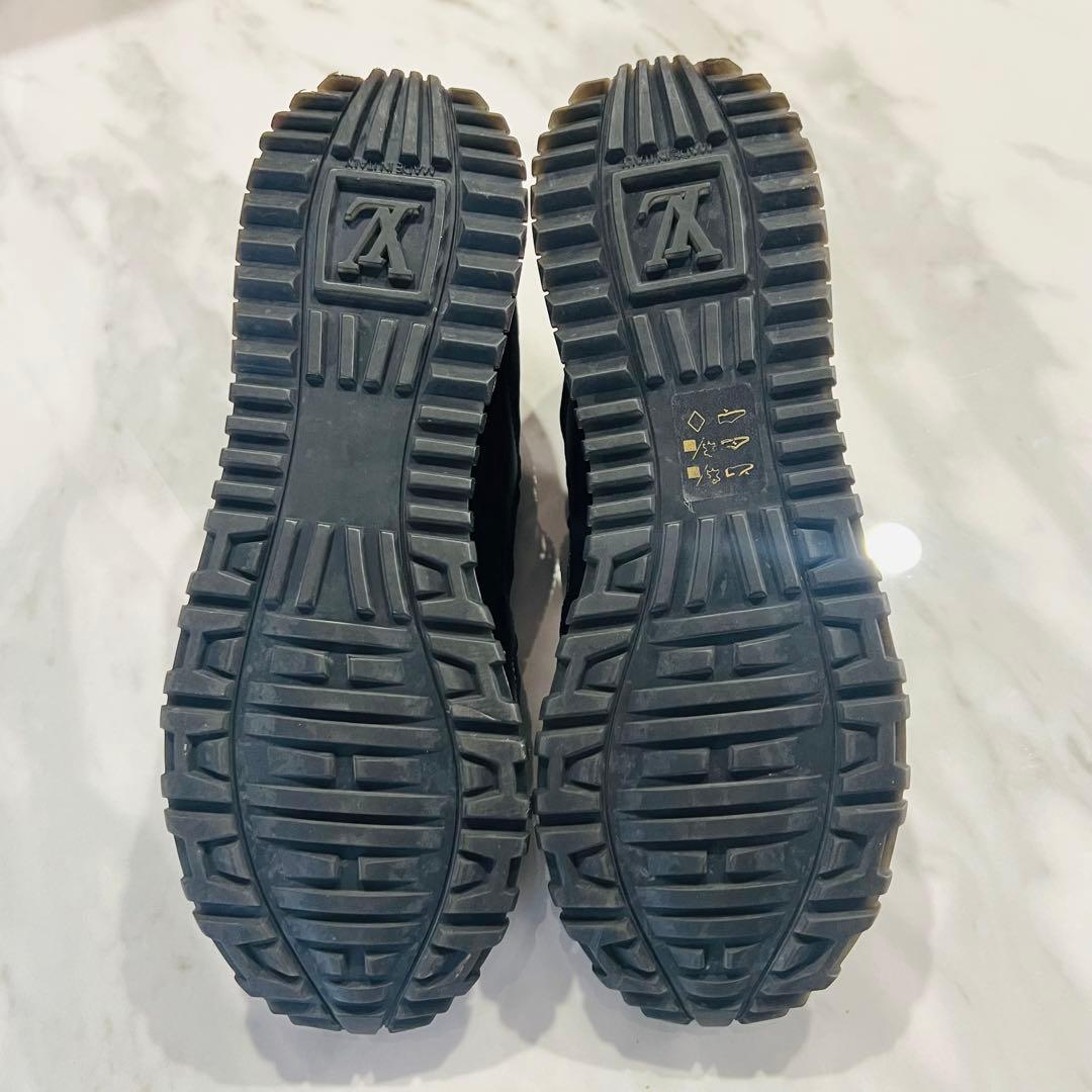 ルイヴィトン　ランアウェイ　モノグラム　スニーカー　ブラック　37サイズ