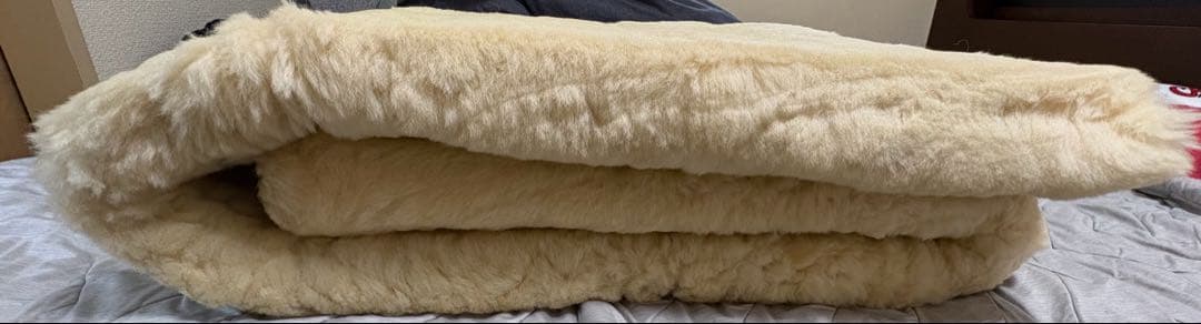 京都西川 ムートン シーツ シングル