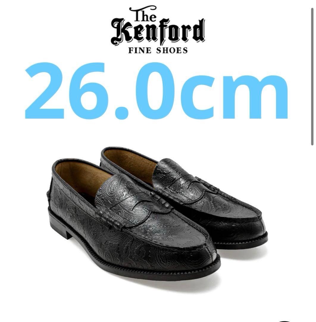The Kenford Fineshoes ペイズリー ローファー 26cm