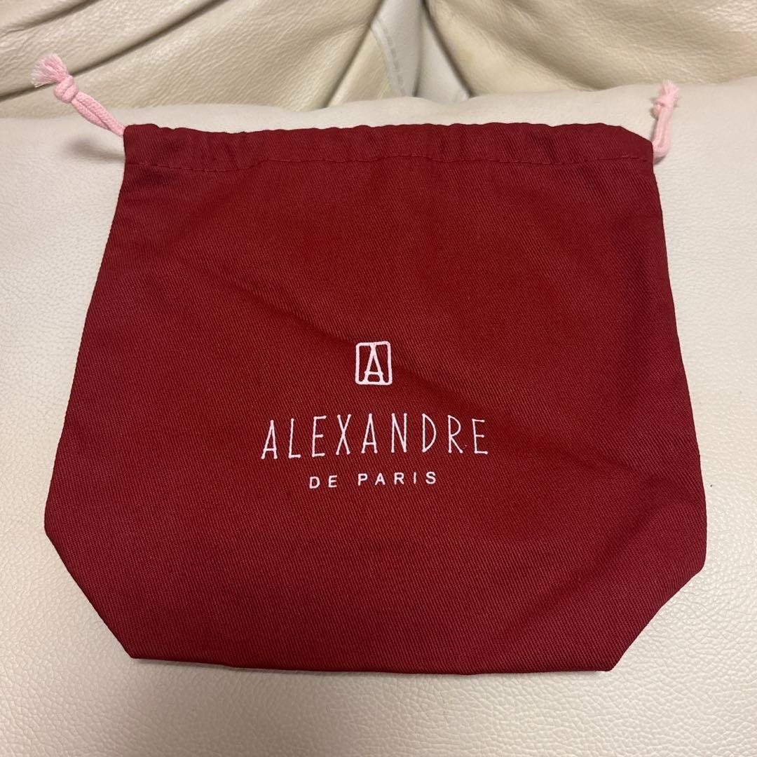 Alexandre de Paris/ベロア/グレー/ヘアバンド カチューシャ