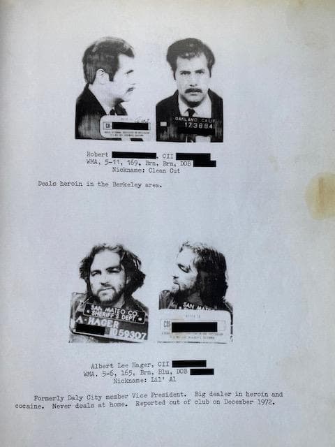 洋書 HELLS ANGELS DEPT, OF JUSTICE REPORT