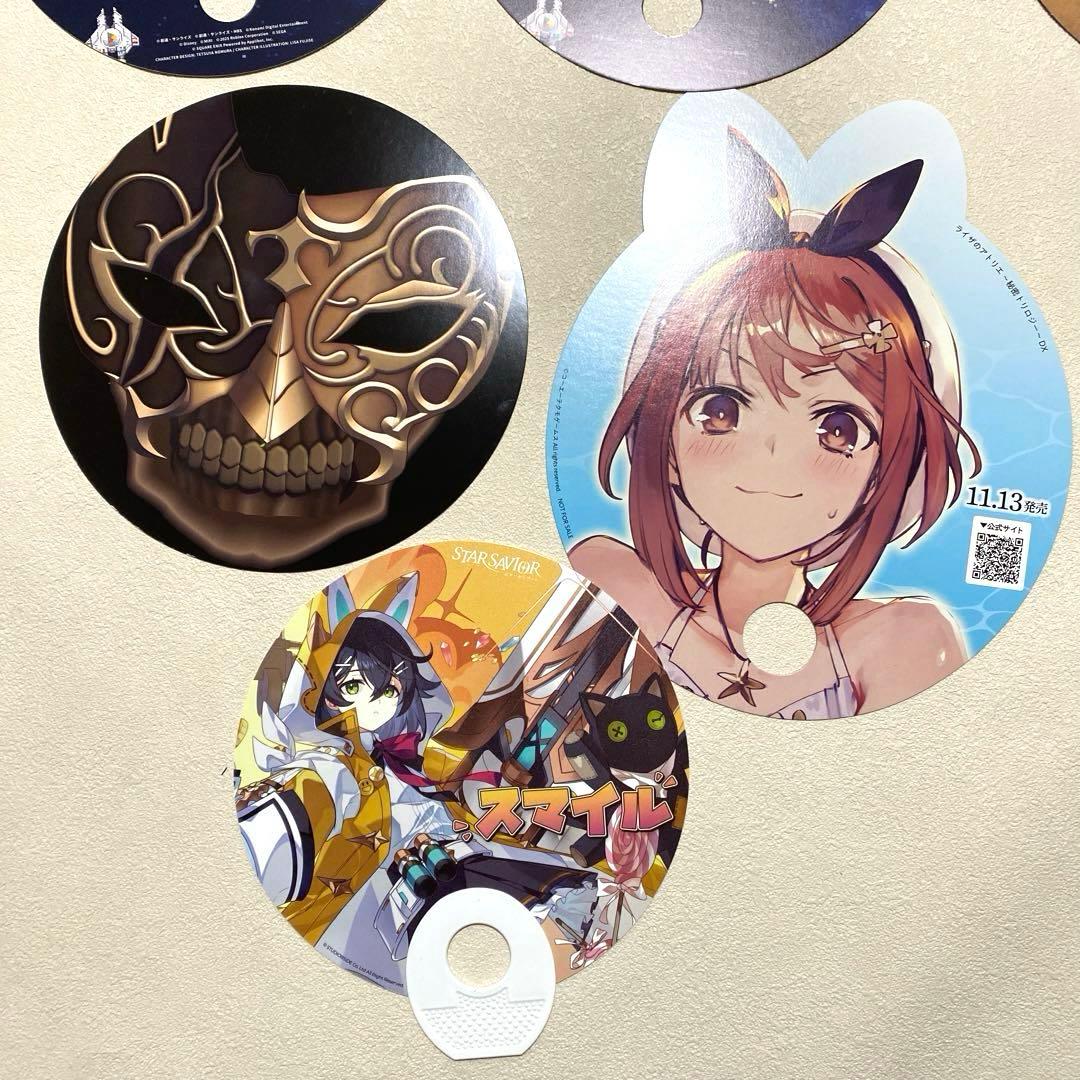 東京ゲームショウ2025 配布パンフレット　うちわ　まとめ売り＊QI