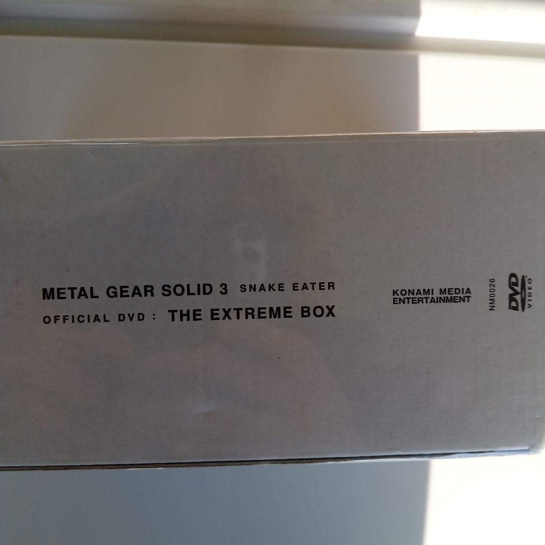 メタルギアソリッド3 オフィシャルDVD ジ・エクストリーム・ボックス