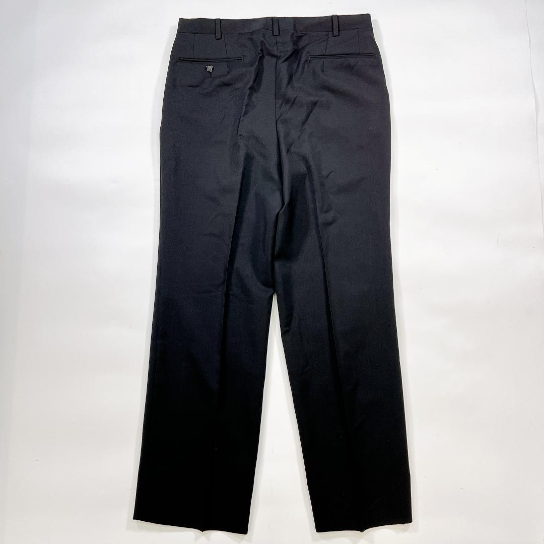 イヴサンローラン ダブル スーツ セットアップ 黒 6B M相当 高級