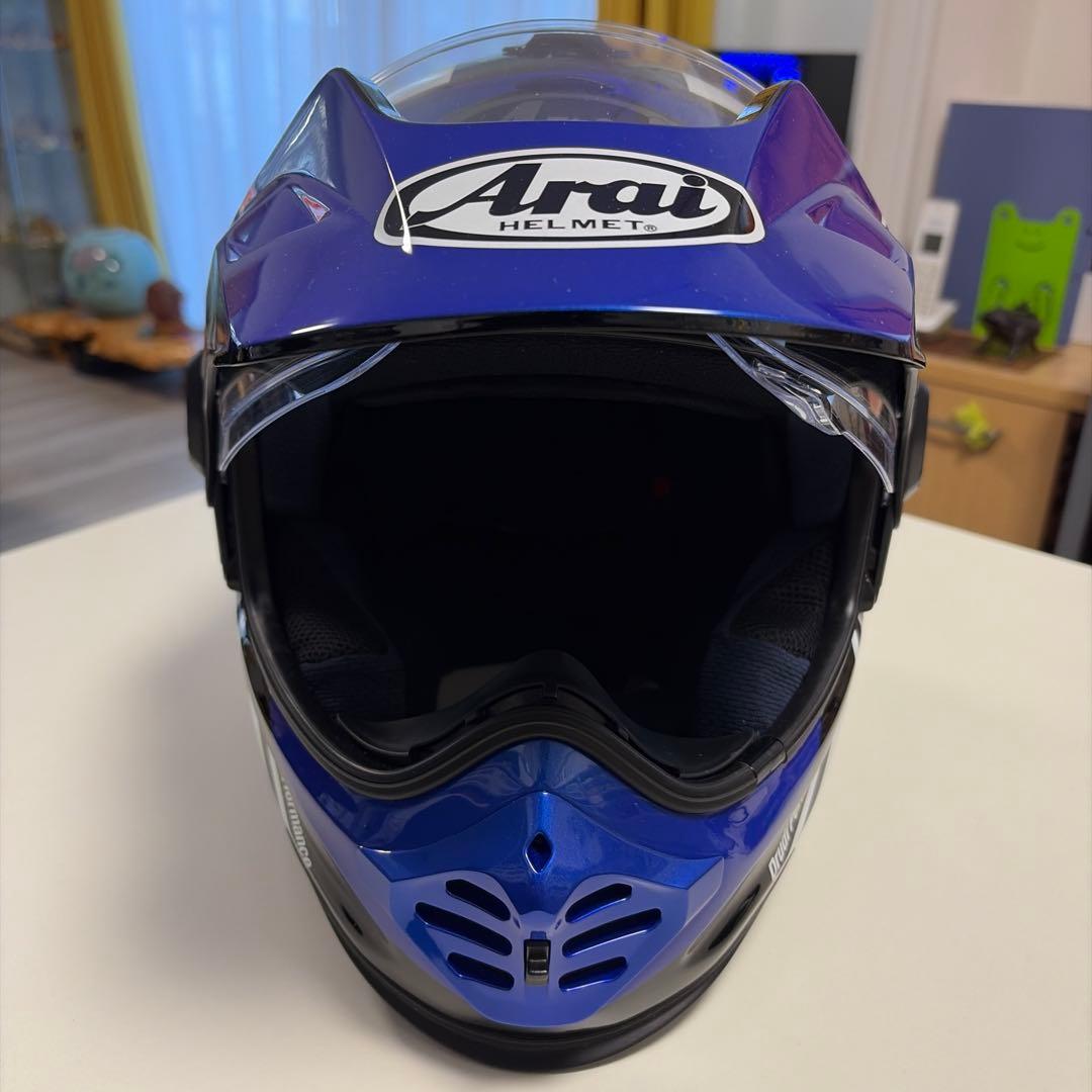 Arai ツアークロス　V　コスミック　 青/黒/白　Lサイズ　美品！