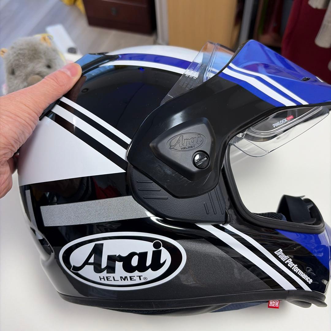 Arai ツアークロス　V　コスミック　 青/黒/白　Lサイズ　美品！