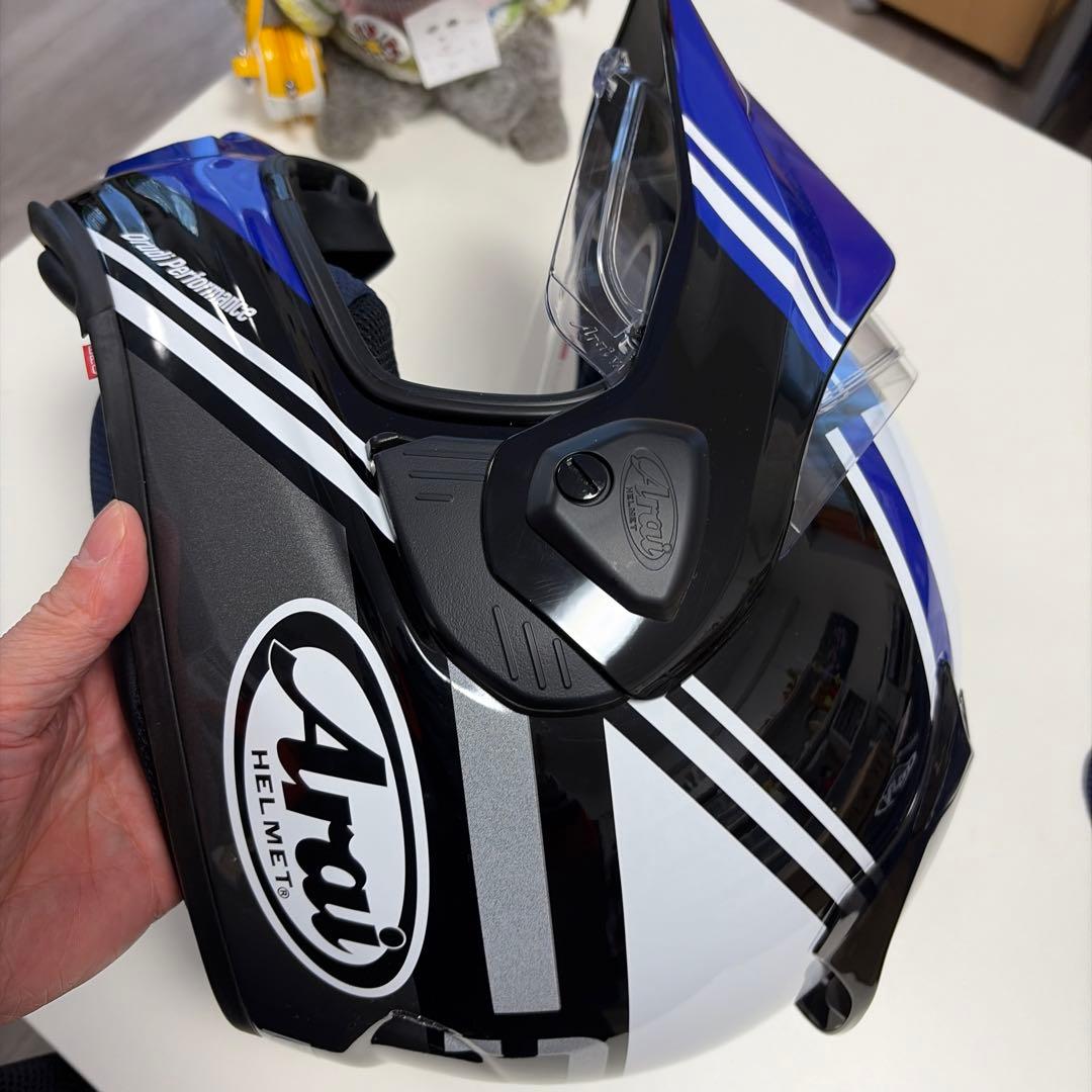 Arai ツアークロス　V　コスミック　 青/黒/白　Lサイズ　美品！