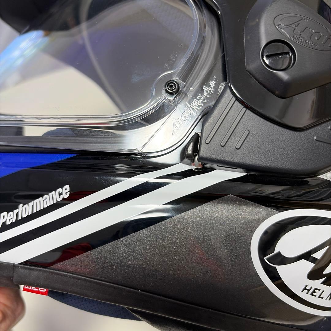 Arai ツアークロス　V　コスミック　 青/黒/白　Lサイズ　美品！