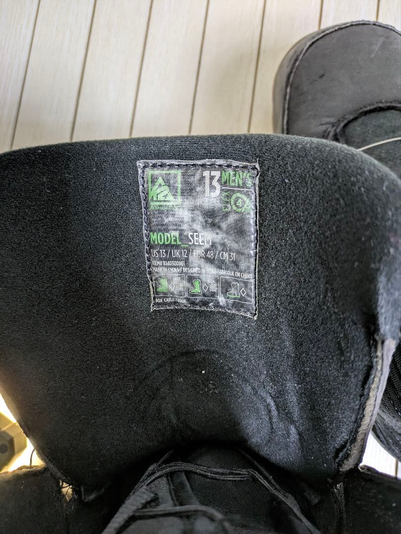 K2　スノーボード　ブーツ　Model　SEEM 31cm 大きいサイズ