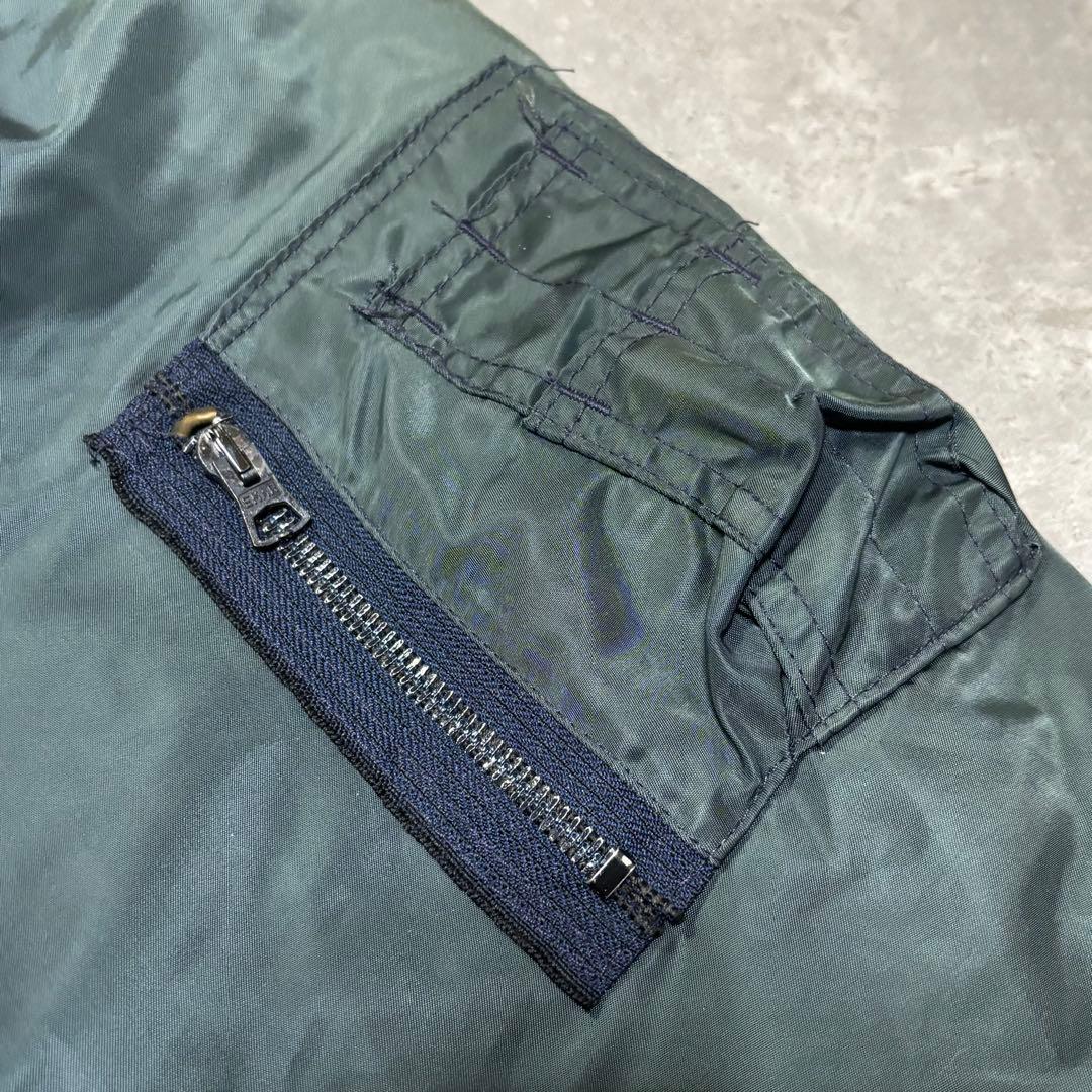 USA製 90s GREENBRIER INC. MA-1 フライトジャケット