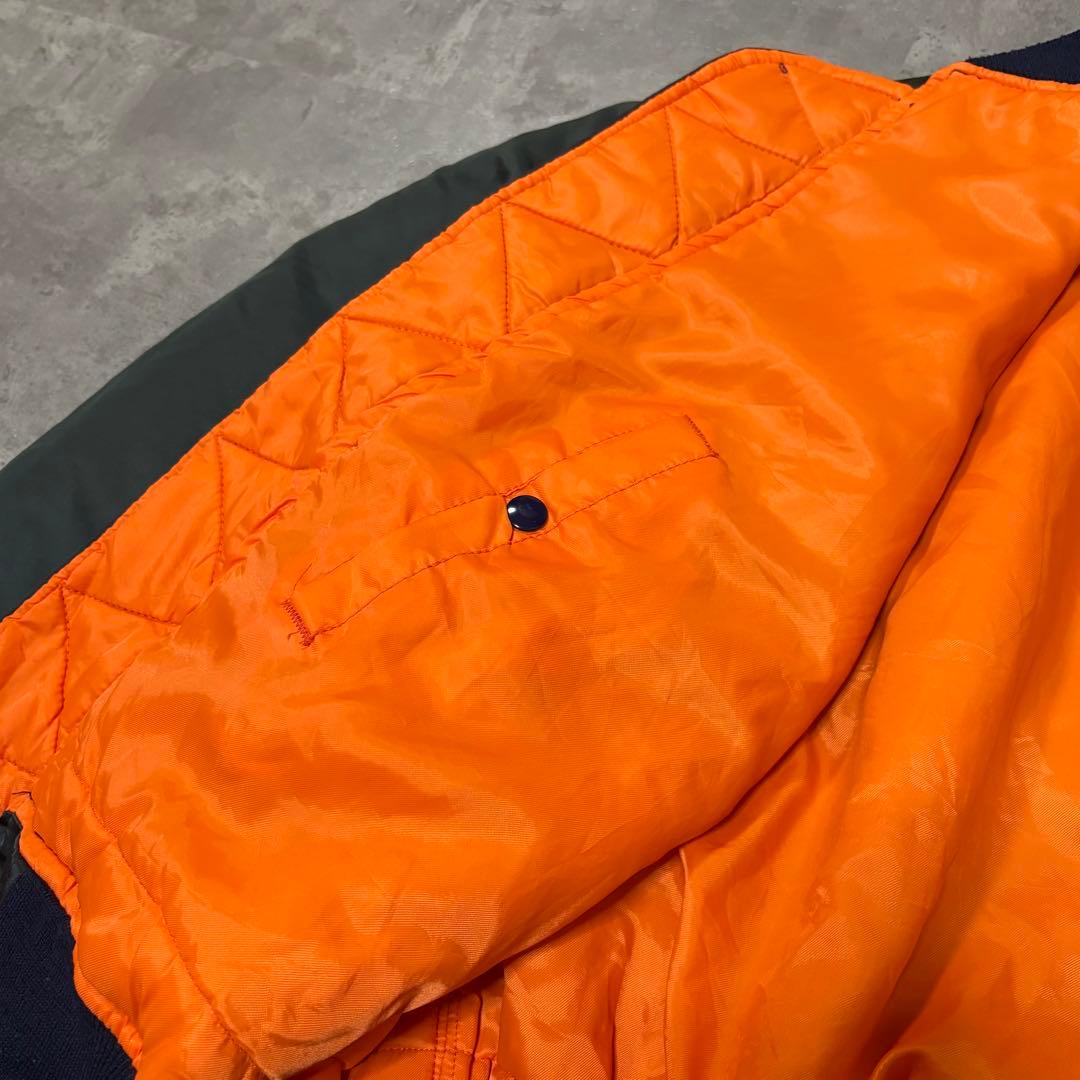 USA製 90s GREENBRIER INC. MA-1 フライトジャケット