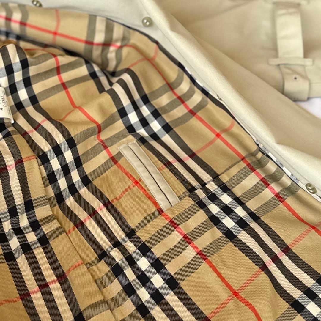 【 美品 】BURBERRYs レディース トレンチコート ノバチェック