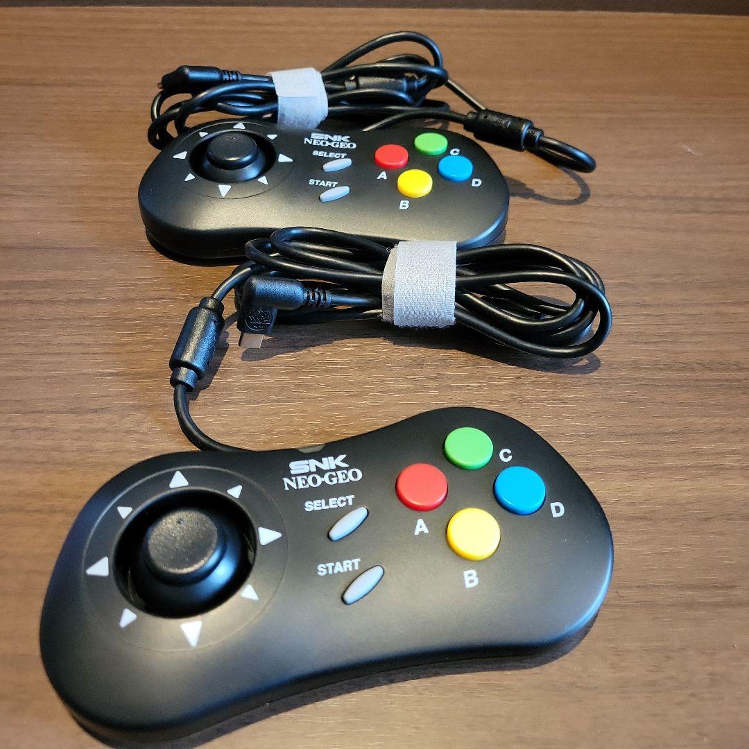 ネオジオmini(コントローラー2個付き)中古美品