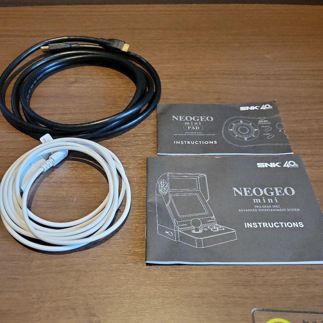 ネオジオmini(コントローラー2個付き)中古美品
