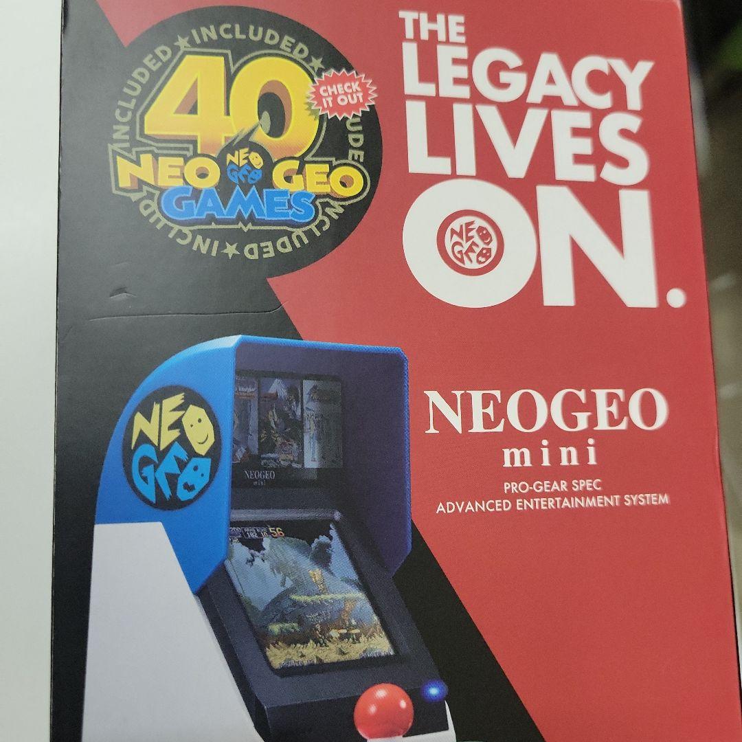 ネオジオmini(コントローラー2個付き)中古美品