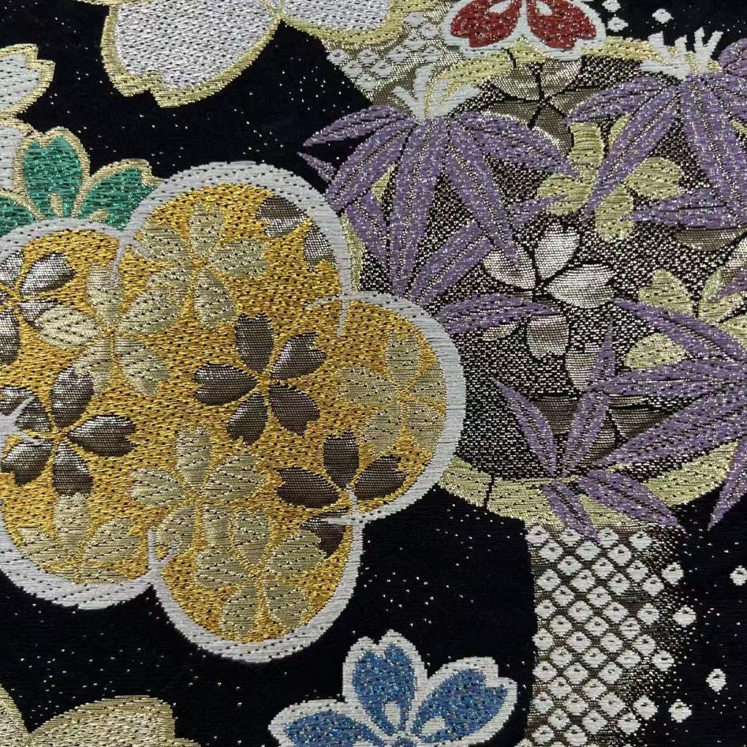 【お得品】 振袖セット 成人式 正絹 古典柄 振袖 水色 S*12 ●