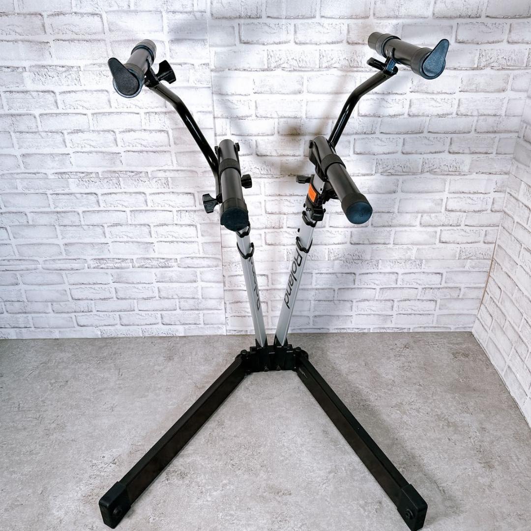 ROLAND KS-V7 + KS-STV7 ローランド V型2段 スタンド