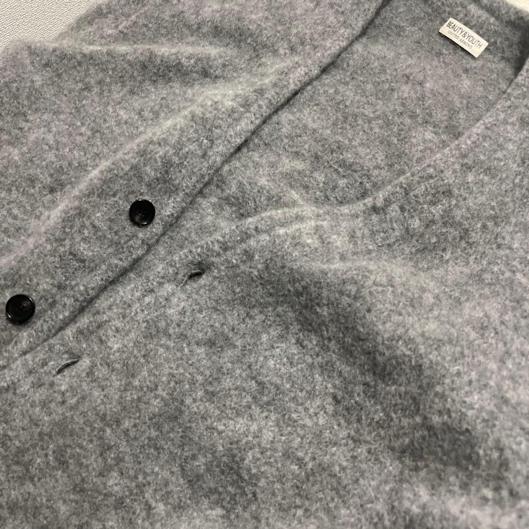 Beauty & youth モヘヤウールカーディガン