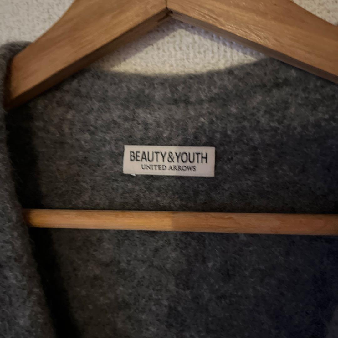 Beauty & youth モヘヤウールカーディガン
