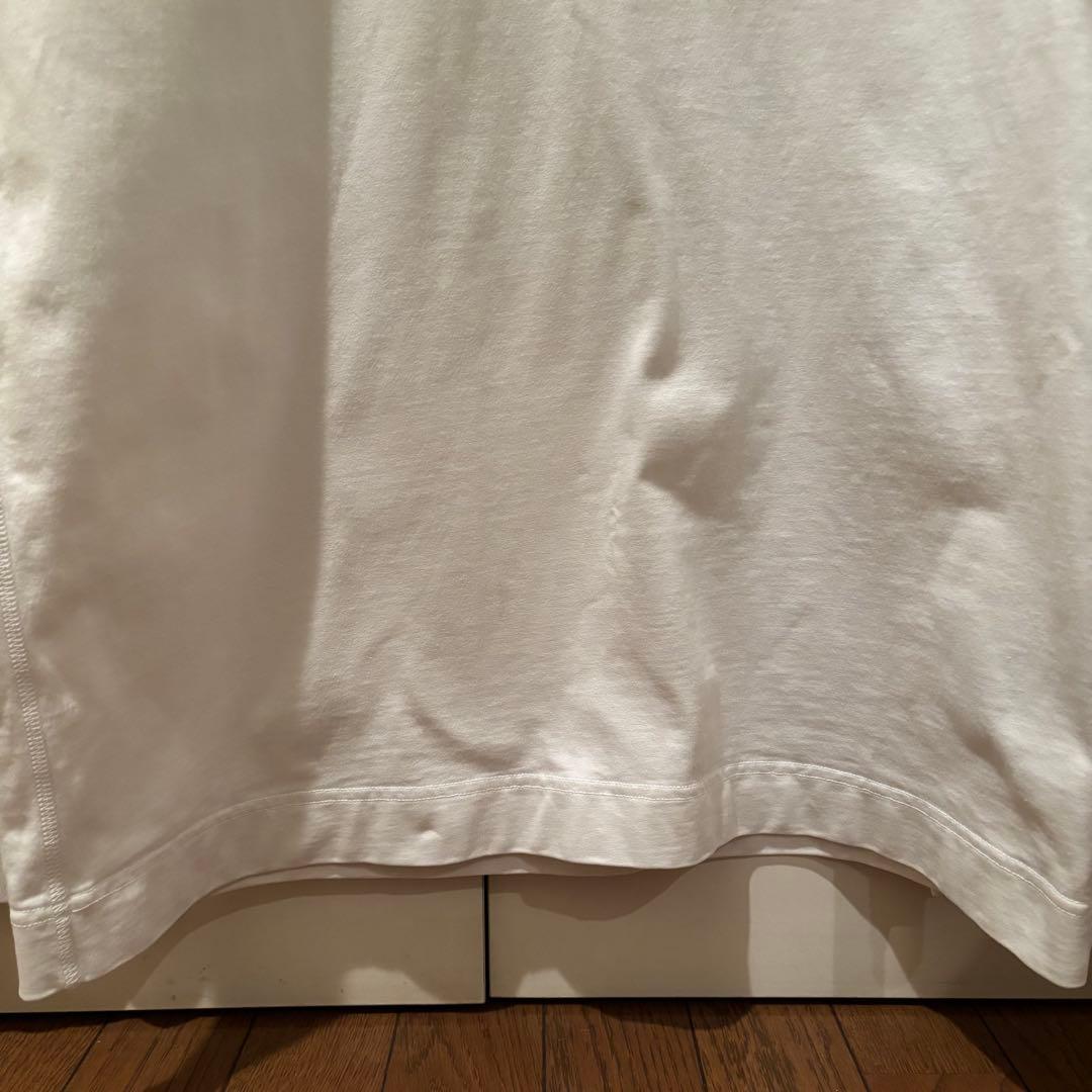 【定番】STONE  ストーンアイランド ロンT ホワイト XL