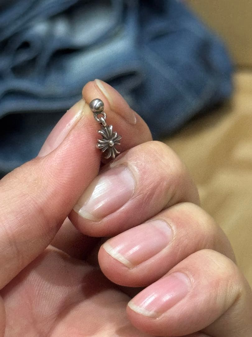 Chrome hearts クロムハーツ タイニーE ドロップピアス 14k