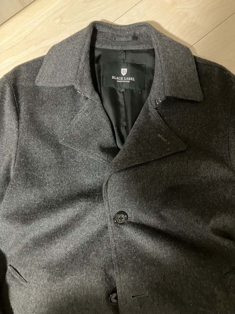 チェスターコート BLACK LABEL CRESTBRIDGE