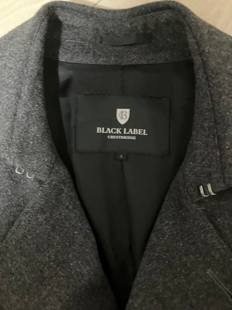 チェスターコート BLACK LABEL CRESTBRIDGE