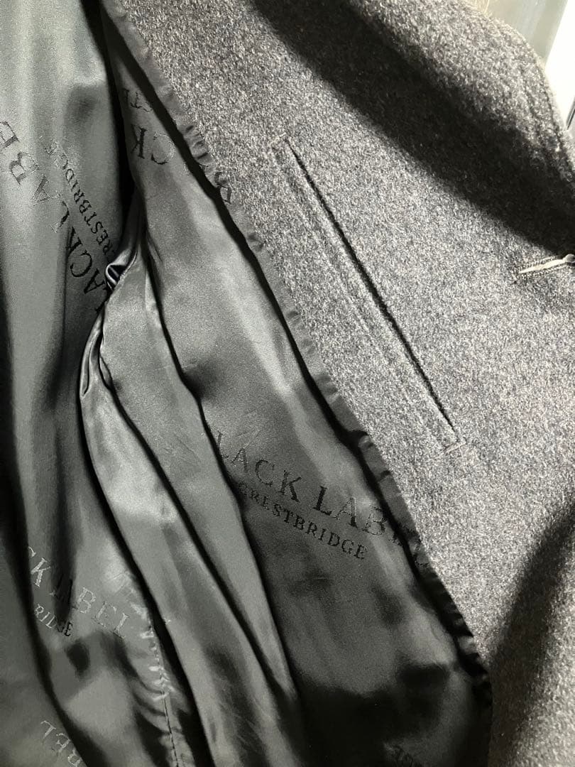 チェスターコート BLACK LABEL CRESTBRIDGE